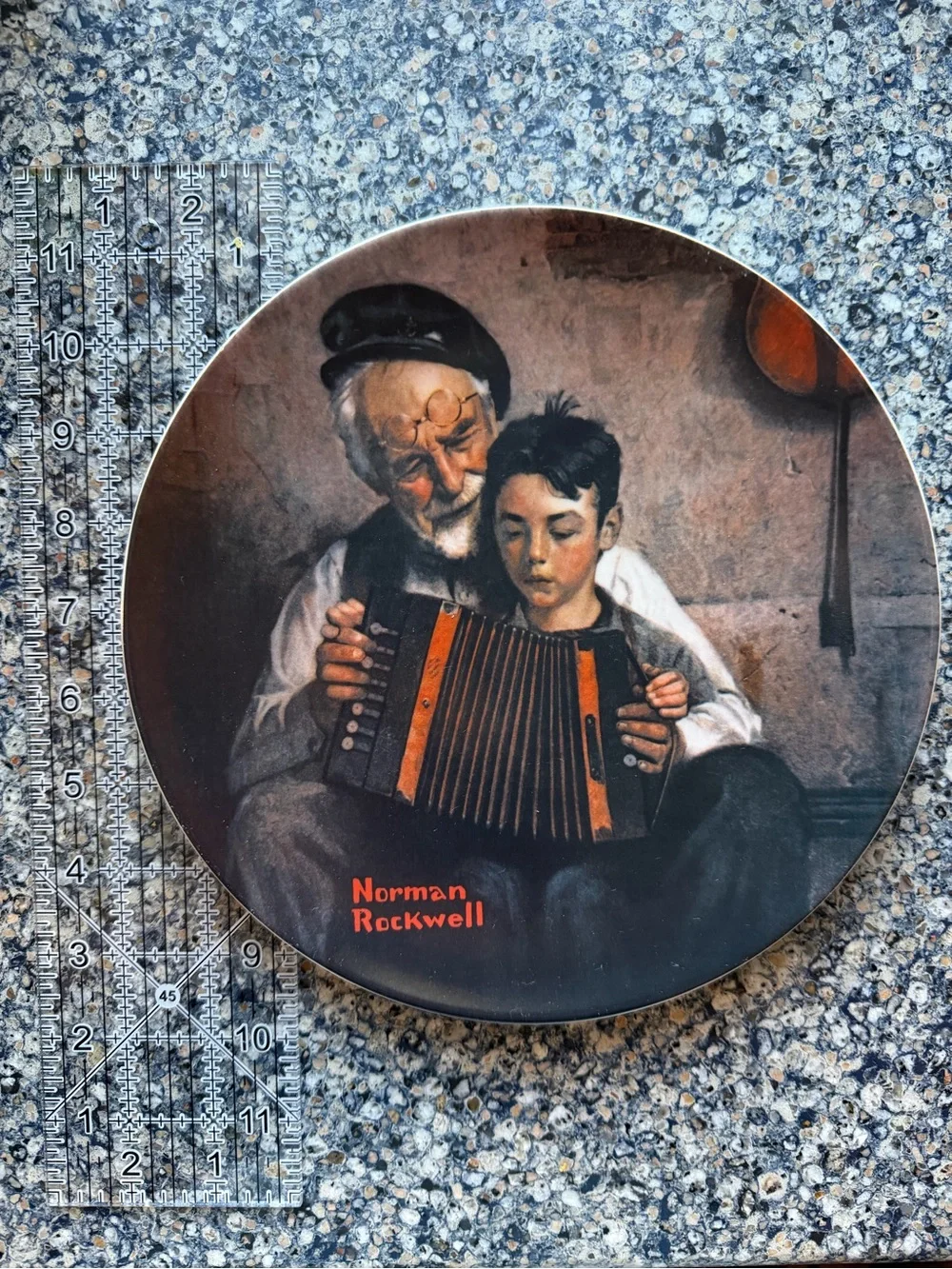 Norman Rockwell Vintage Wall Plates